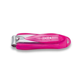 Corta-unhas Manicure 3 Claveles Nail Clipper | Rosa - 1