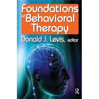 Foundations Of Behavioral Therapy - 1