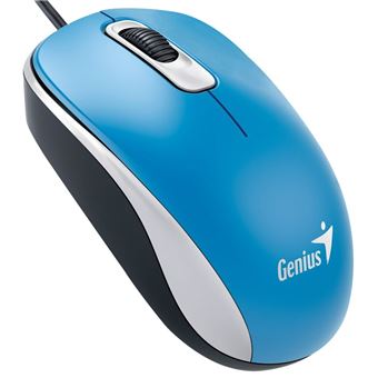 Rato Óptico Genius Dx-110 1000Dpi Ambidestro Azul