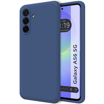 Capa TUMUNDOSMARTPHONE de Silicone Líquido ultramacio para Samsung Galaxy A56 5G em azul - 1