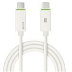 Kensington 63340001 cabo USB 1 m 3.1 (3.1 Gen 1) USB C Branco