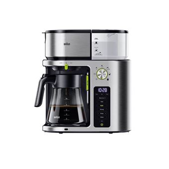 Cafeteira Braun MultiServe KF 9170 SI | Aço inoxidável - 1