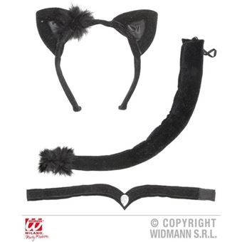 Conjunto de Acessórios Disfarce Gato 5462K - 1