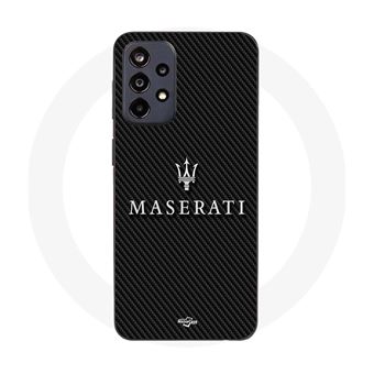 Capa Maniacase para Samsung Galaxy A52s 5g maserati fundo branco carbono - 1