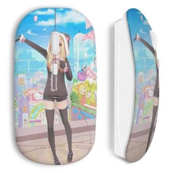 Rato Wireless Maniacase Da Música de Anime Da Menina Kawaii - 1