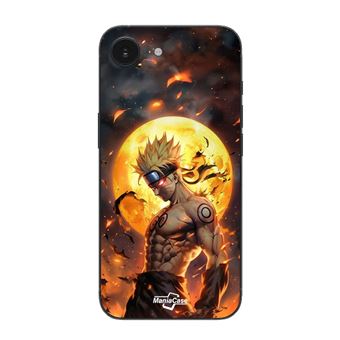 Capa Maniacase para Iphone 16E | Dark Naruto 3D Moon - 1