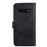 Capa Magunivers para Samsung Galaxy S10| PU |superfície de losango com suporte e alça - Preto_2