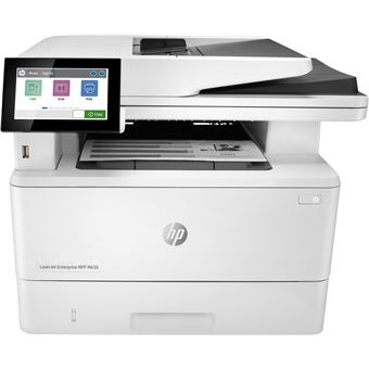 Impressora Multifunções Laser P&B HP LaserJet Enterprise Multifunções M430f | 38 ppm | Wi-Fi | Branco - 1