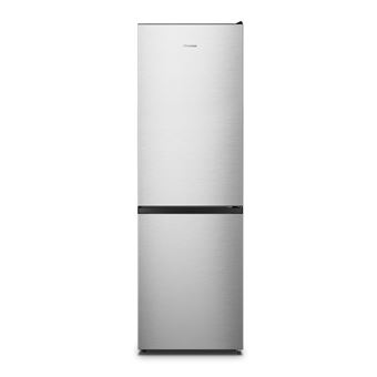 Frigorífico Combinado Hisense FCN300ACE | 186x59,5x58,9 cm | 304 L | E | Aço inoxidável - 1