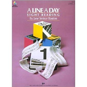 Line A Day, A Sight Reading Level 1 Bastien Piano Basics - 1