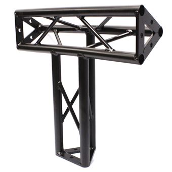 Estrutura Treliça Triangular BeMatik 150 mm Truss de Alumínio Preto Conexão Triplo T4 - 1