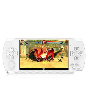 Consola de Videojogos DAM X6 com Jogos Clássicos Pré-Instalados | Media Player | Câmera Integrada - Branco - 1
