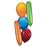 Stylex 14058 balão de brincar Assorted colours_0
