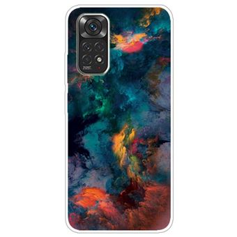 Capa magunivers e TPU anti-riscos, IMD, à prova de choque nuvens cor de rosa para Xiaomi Redmi Note 11 Pro 5G (Qualcomm)/Redmi Note 11 Pro 4G (MediaTek) - 1