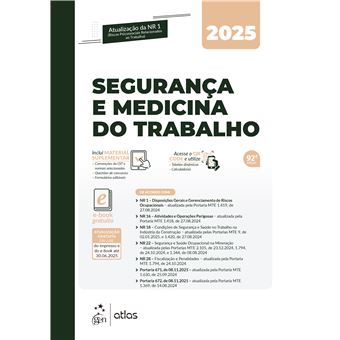 Segurança E Medicina Do Trabalho - 92 Edição 2025 - 1