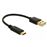 DeLOCK 85351 cabo USB 0,15 m 2.0 USB A USB C Preto_1