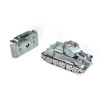 Kit de Construção Mecânica Time For Machine Tanque T-34 | Metal - 1