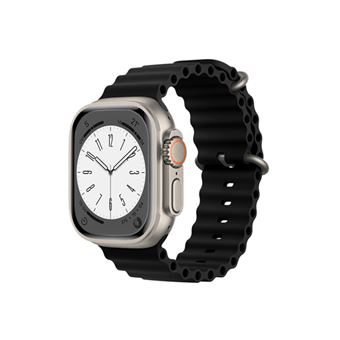 Bracelete de Silicone Phonecare Ocean Waves para Apple Watch Series 9 Aluminum - 41mm - Preto - 1