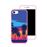 Capa Hapdey para iPhone 7 - 8 Design Palmeiras em Silicone Flexível e TPU Cor-de-Rosa_2