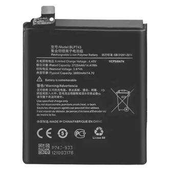 Bateria Interna Clappio para Oneplus 7T 3800mAh | 100% Compatível 1031100010 - 1