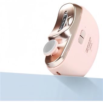 Corta-unhas elétrico recarregável BAYKAR para bebés e crianças | Multifunção | QT705 - Rosa - 1