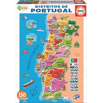 Puzzle Educa Mapas 16929 | 150 Peças - 1