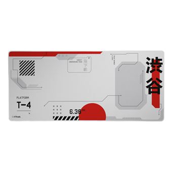 Tapete de Rato Trust GXT 759 XXL | Cinzento, Vermelho, Branco - 1