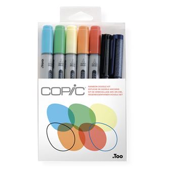 Marcador Copic Ciao Rainbow Doodle Kit - 1