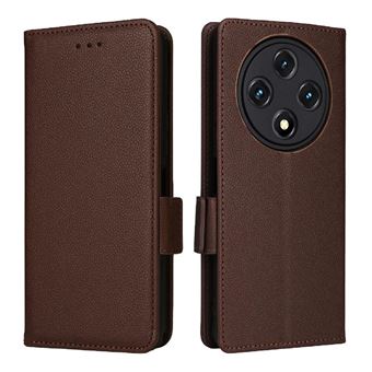 Capa FOXDOCK para Umidigi G100A | Prova de Choque | Magnética| TPU | Suporte para Cartão | Castanho - 1