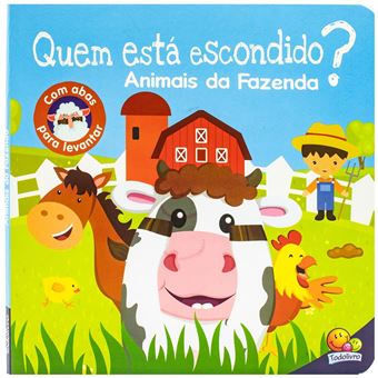 Quem Está Escondido? Um Livro Com Abas: Animais Da Fazenda - 1
