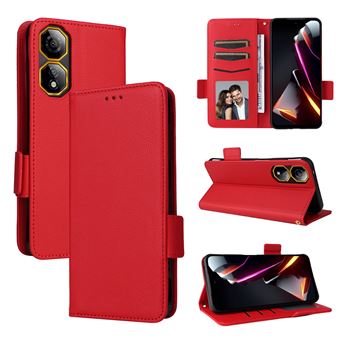 Capa FOXDOCK para ZTE Nubia Neo 2 5G | Prova de Choque | Magnética| TPU | Suporte para Cartão | Vermelho - 1