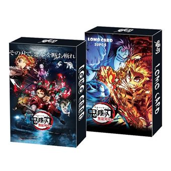 Mini Cartão Lomo DreamWorks LM113 | Demon Slayer | 30 peças | 5.5 x 8.8 cm - 1