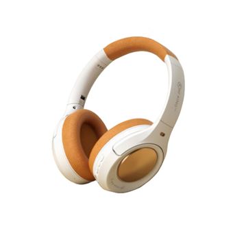 Auscultadores Wireless Ikf King Pro | 45dB | 40mm | 125h | Type-C | Bluetooth5.3 | IPX4 | Castanho - 1