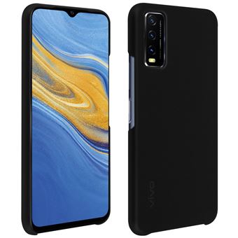 Capa Vivo para Y20s | Couro Genuíno | Interior Toque Suave - Preto - 1