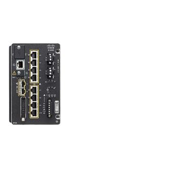 Switch de Rede Cisco Catalyst IE-3300-8T2X-E | Preto - 1
