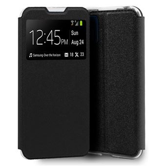 Bolsa para Motorola Moto G9 COOL Flip Cover em Preto - 1