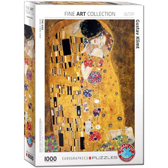 Puzzle Eurographics The Kiss by Gustav Klimt | 1000 Peças - 1