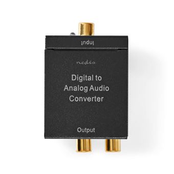 Conversor de Áudio Nedis ACON2510BK | Preto - 1