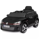 Carro ride-On vidaXL VW Golf GTI 7 Preto 12V com Controlo Remoto