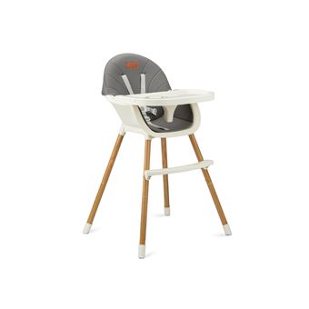 Cadeira da papa 2 em 1 Momi Reki Grey - 1