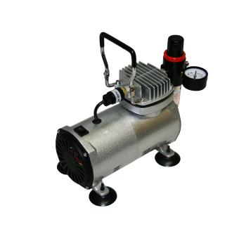 Compressor Aerógrafo Bc-elec Silencioso As18-2 0-4Bars 1/5 Ps Cinzento - 1