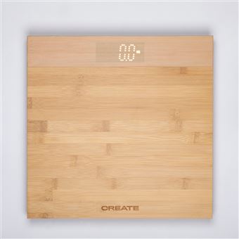 Balança WC CREATE BALANCE BODY BAMBOO | Bambu - 1
