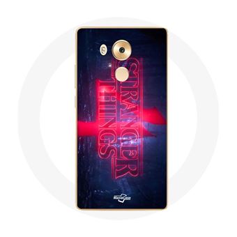 Capa Maniacase para Huawei Mate 8 Stranger Things Logotipo Transparent Temporada 4 Bande Annonce 2022 - 1
