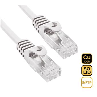 Cabo de Rede Phasak Cabo de Rede S-FTP Cat.6A CU LSZH Cinza 2 m - PHK 2002 | Cinzento - 1