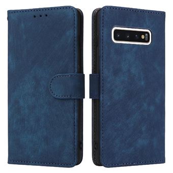 Capa ZURSANA para Samsung Galaxy S10 | Pele Sintética | Fecho Magnético | Compartimento para Cartões com Bloqueio RFID | Azul - 1