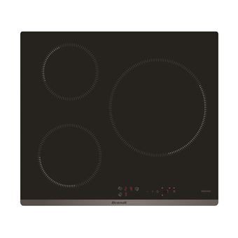Placa de Cozinha Vitrocerâmica Encastrável Brandt BPI6315B Preto