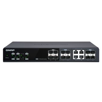 Switch de Rede QNAP QSW-M1204-4C | Preto - 1
