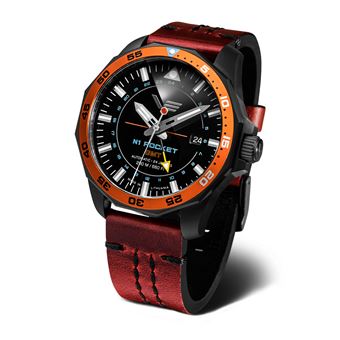 Relógio Vostok Europe N1 Rocket NH34-225C714 | Preto - 1