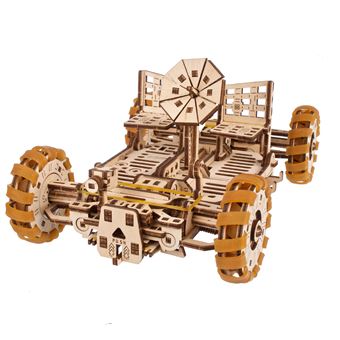 Puzzle 3D Ugears Rover Lunar da NASA | Madeira - 1