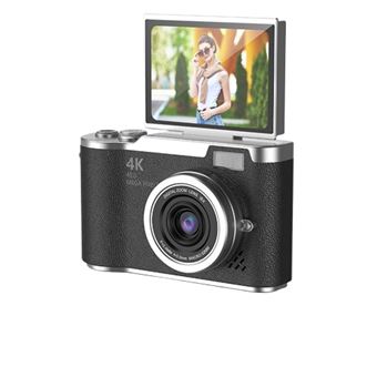 Câmara Digital SZSMART LK-007 | Sem Cartão SD | Ecrã Giratório | Preto - 1